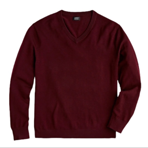 J. Crew Other - J.crew Slim washable merino wool V-neck sweater.